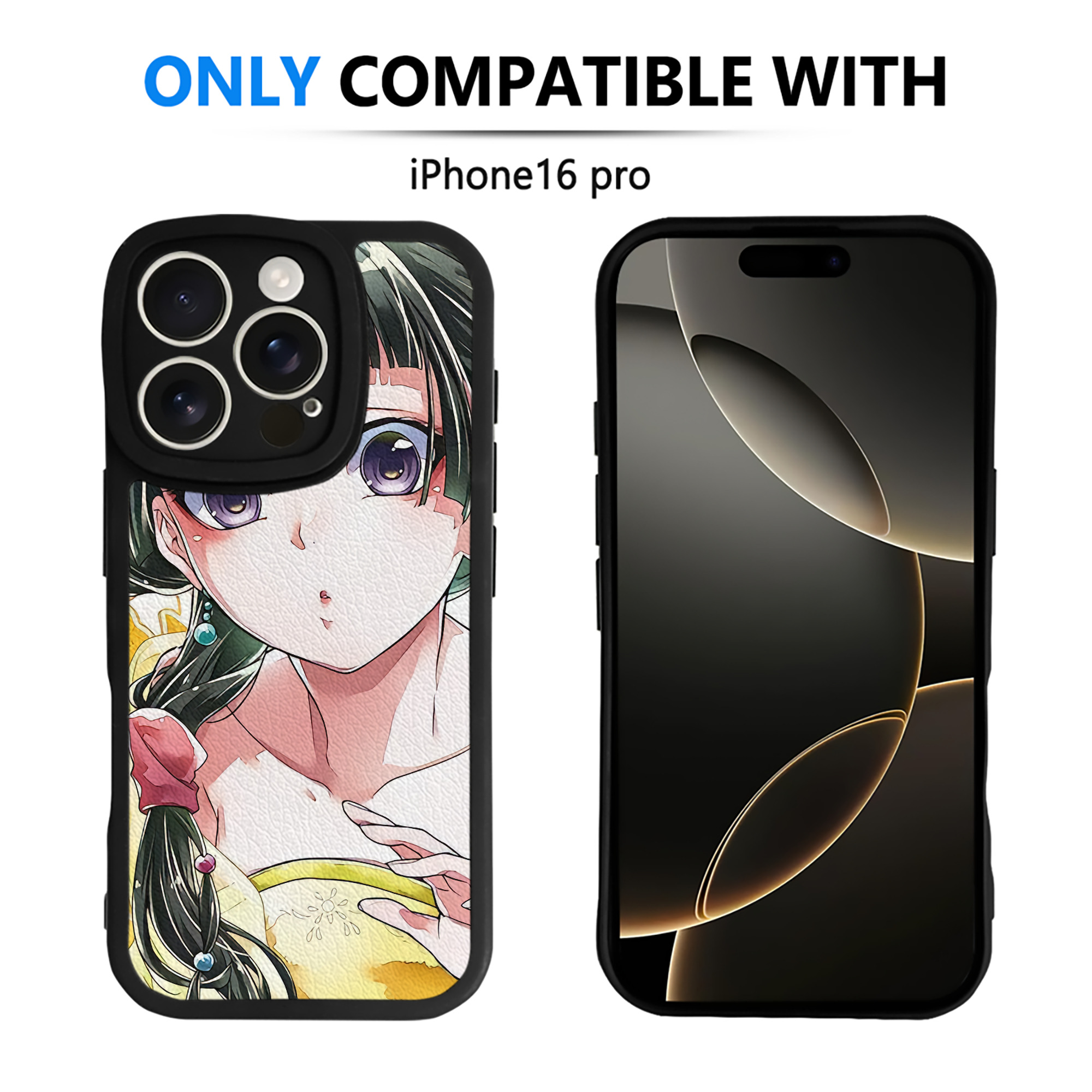 薬屋のひとりごと The Apothecary Diaries 【iPhone 16シリーズ対応】シリコンスマホケース（レザー調） 材質：シリコン